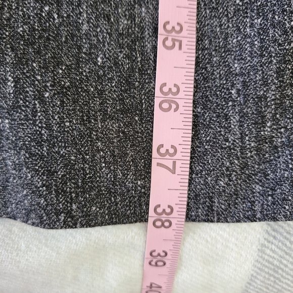 WHBM Gray Tweed Classic Knee Length 3/4 Sleeve Statement Collar Dress Size 6 - Picture 10 of 10